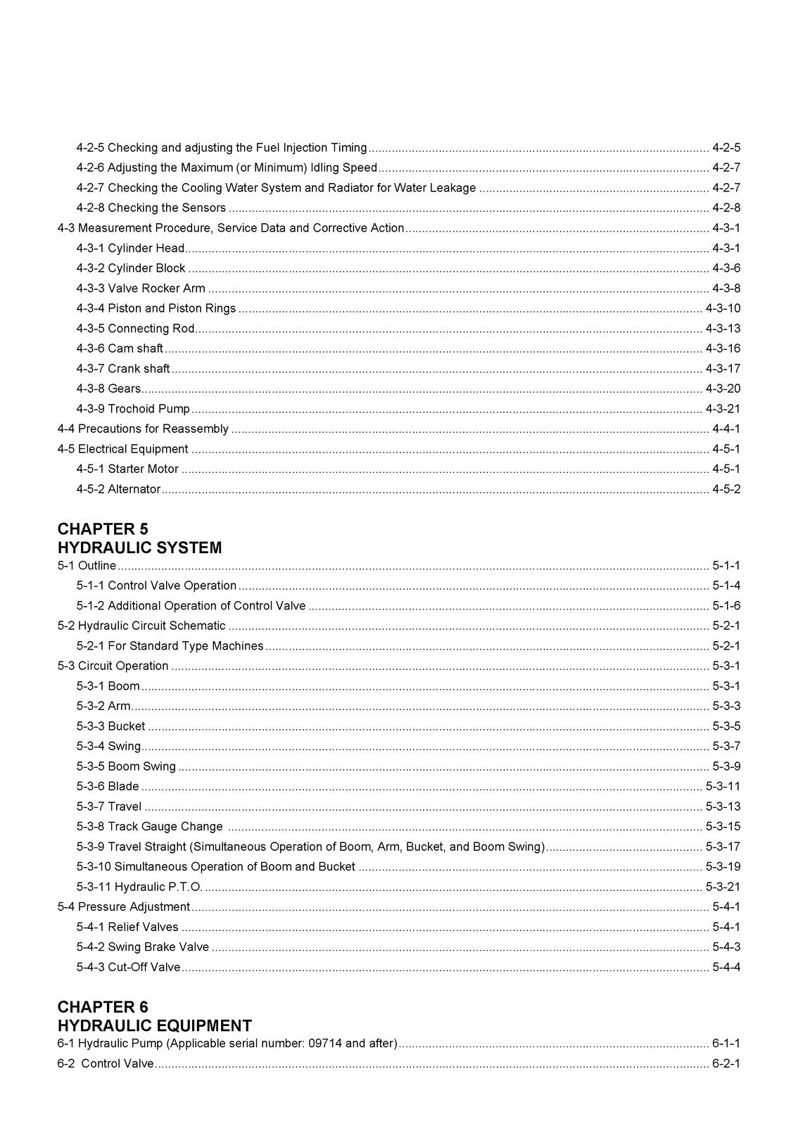 YANMAR ViO17-A Excavator Service Manual - BOUND - COVERS - XL FOLDOUT PAGES