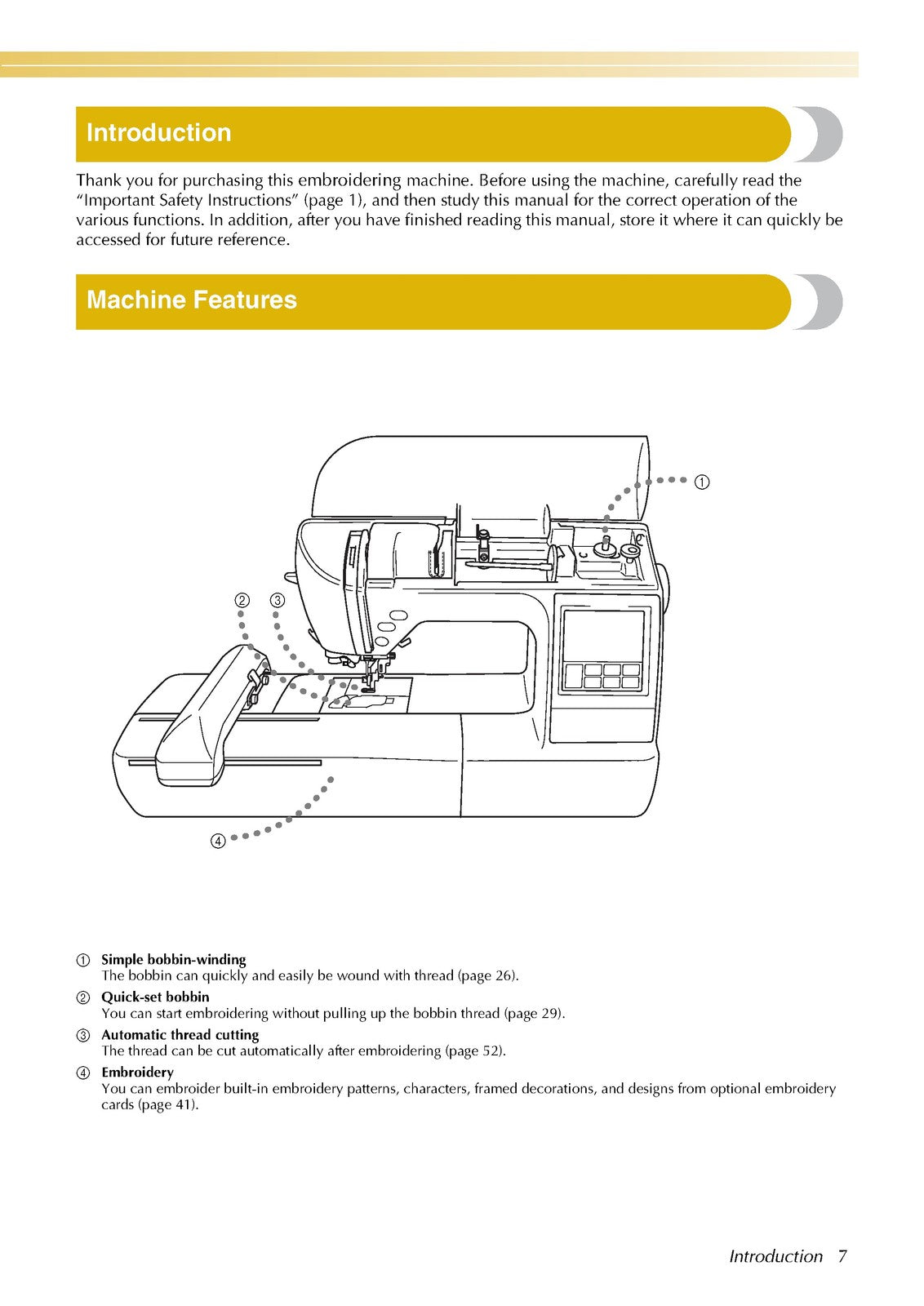 BABY LOCK Emore BLMR Embroidery Machine Instruction Manual - WIRE BOUND - COVERS