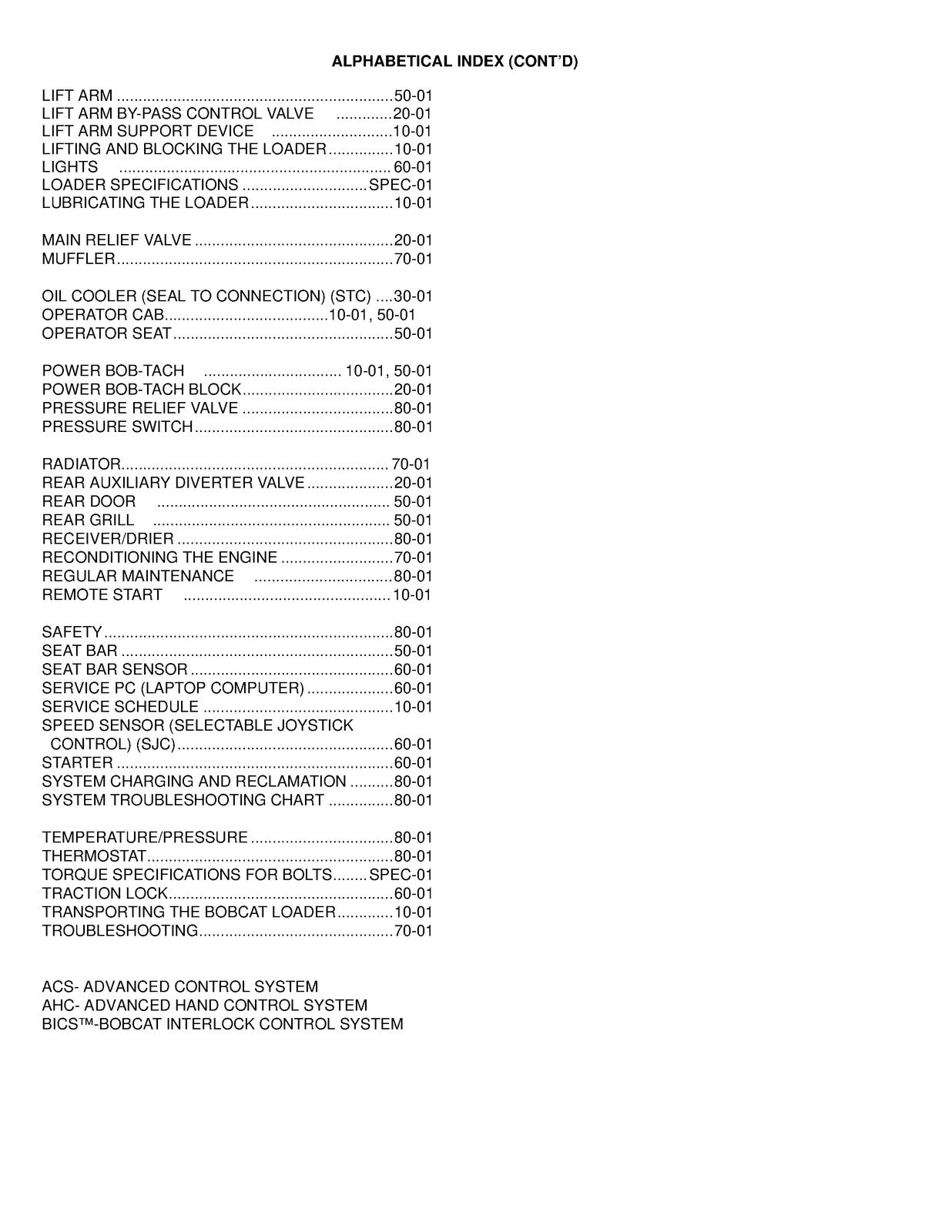 BOBCAT T300 Compact Track Loader Service Manual 2006 - BOUND - COVERS - FOLDOUTS