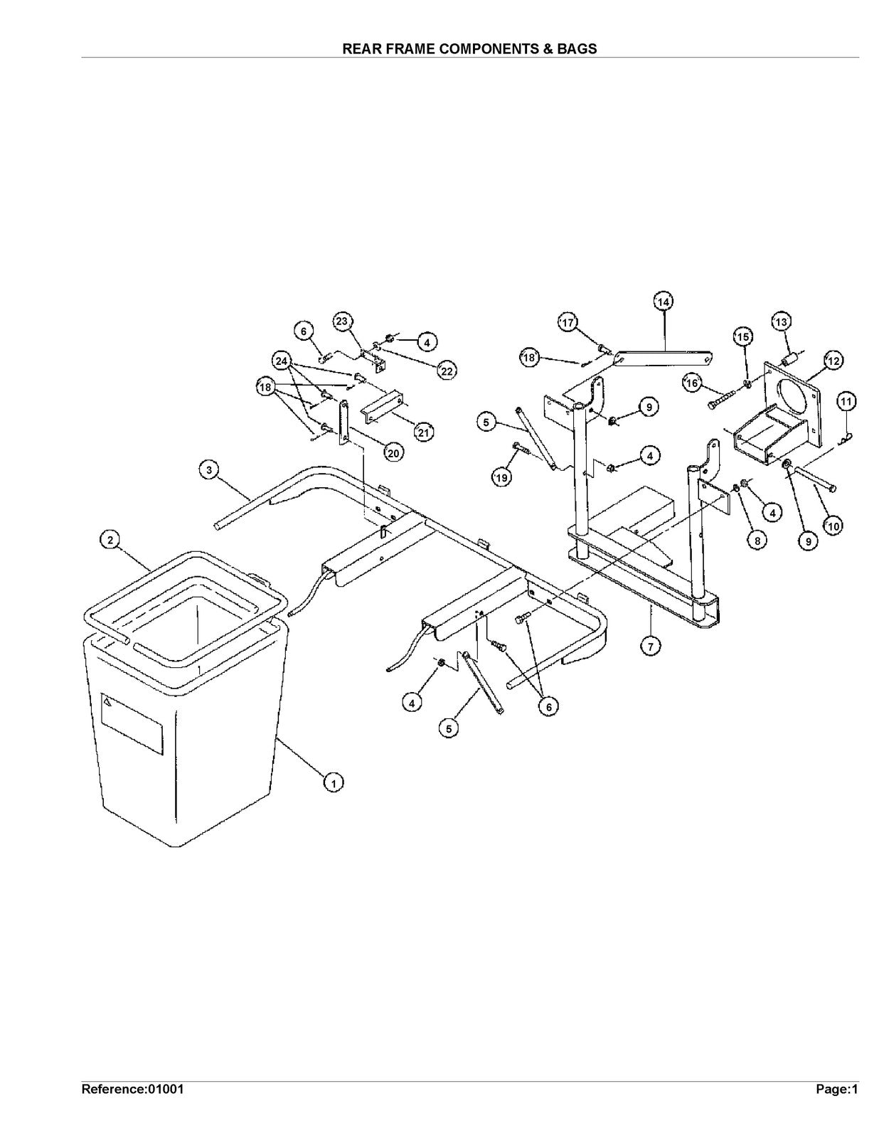 KUBOTA GC60B Parts Manual - STEEL WIRE BOUND - PROTECTIVE COVERS