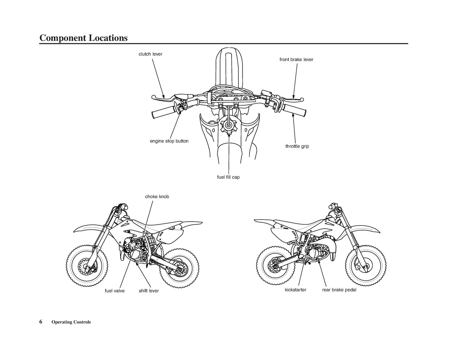 HONDA CR85 CR85RB Expert Owners Manual And Competition Handbook 2005 - BOUND