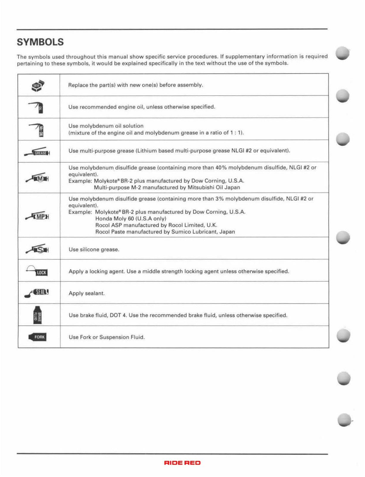 HONDA CR125R Motorcycle Service Manual 2000-2003 - WIRE BOUND - TOUGH COVERS