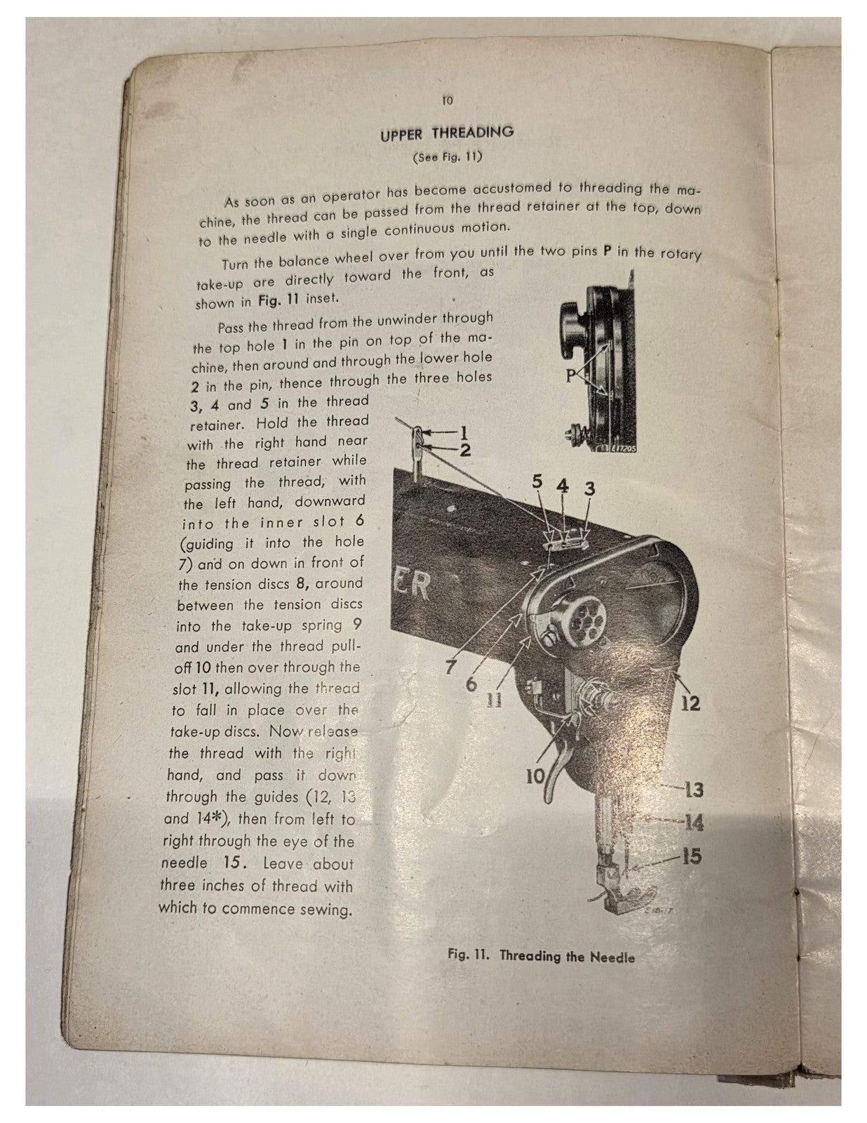 SINGER 400W1 400W2 400W3 400W4 400W5 Sewing Machine Instruction Manual - BOUND