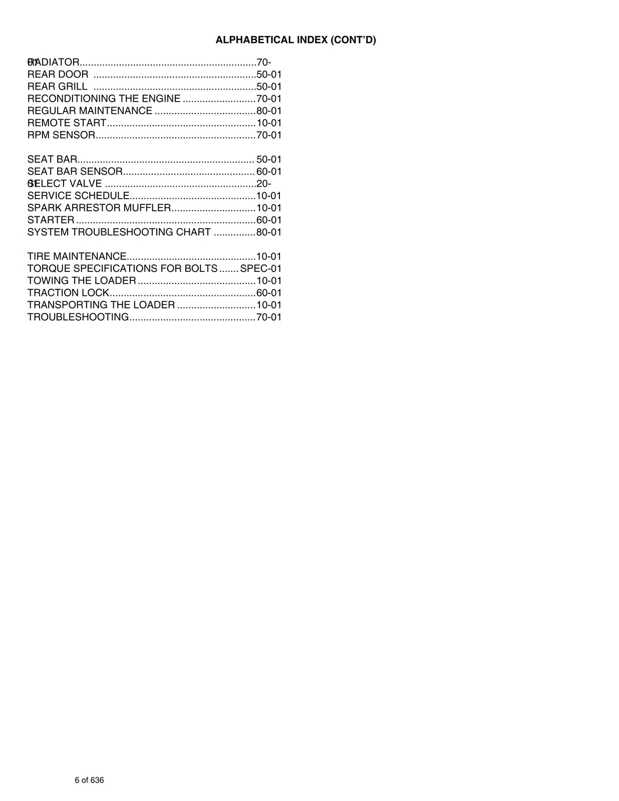 BOBCAT S130 Loader SN 524611001 and up Service Manual, BOUND, COVERS, FOLDOUTS