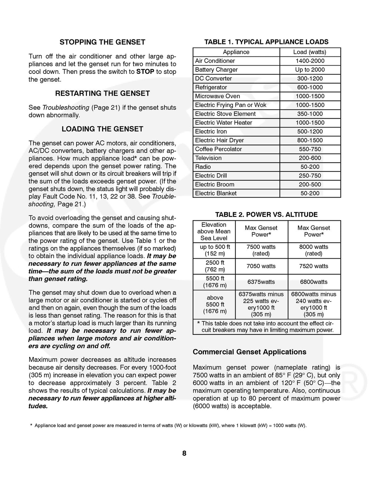ONAN HDKAH HDKAJ HDKAK HDKAT KDHAU HDKAV Operator Manual 2010 - WIRE BOUND