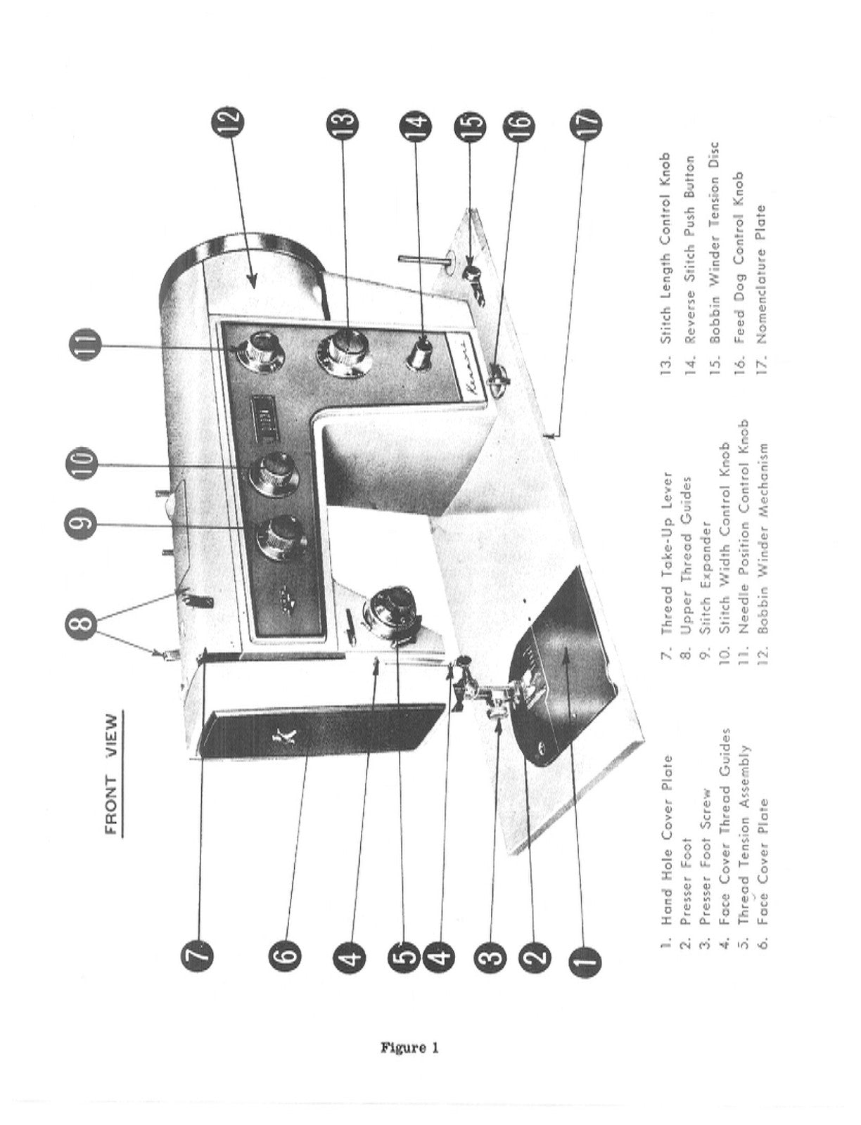 KENMORE 15890 Adjustments And Service Procedures Manual 1961 - WIRE BOUND