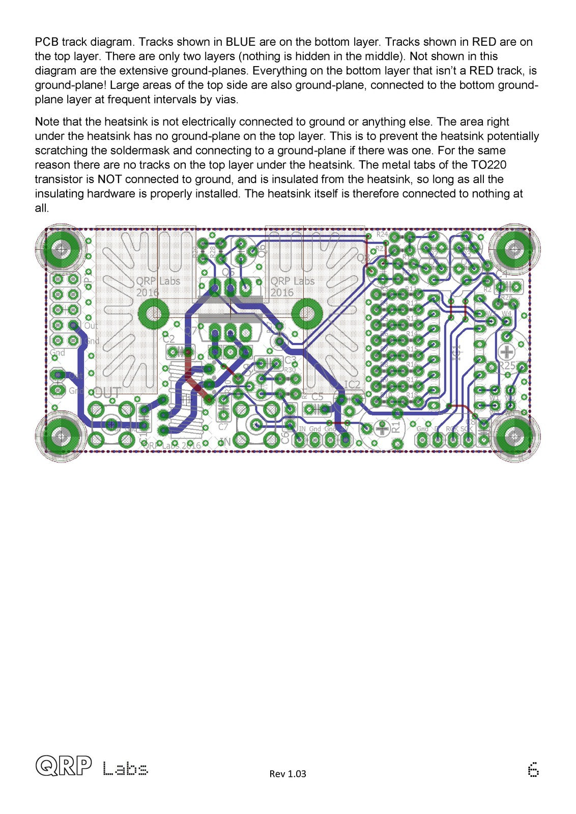QRP LABS PA 5W HF Power Amplifier Kit Assembly Instructions Manual - WIRE BOUND