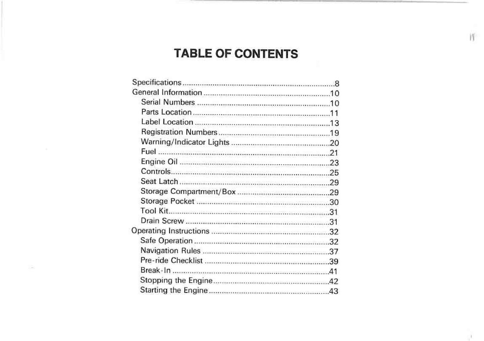 KAWASAKI JET SKI 750 SS Owners Manual 1996 - STEEL WIRE BOUND - TOUGH COVERS