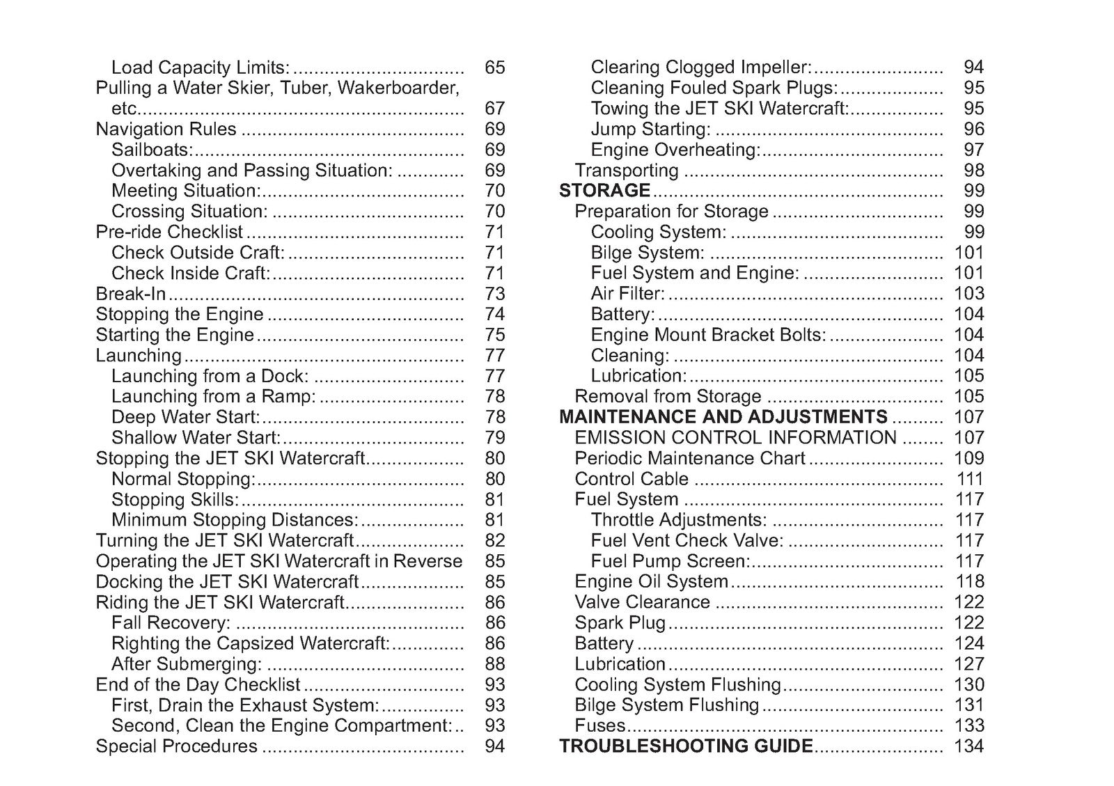 KAWASAKI JET SKI STX-15F Owners Manual 2007 - STEEL WIRE BOUND - TOUGH COVERS