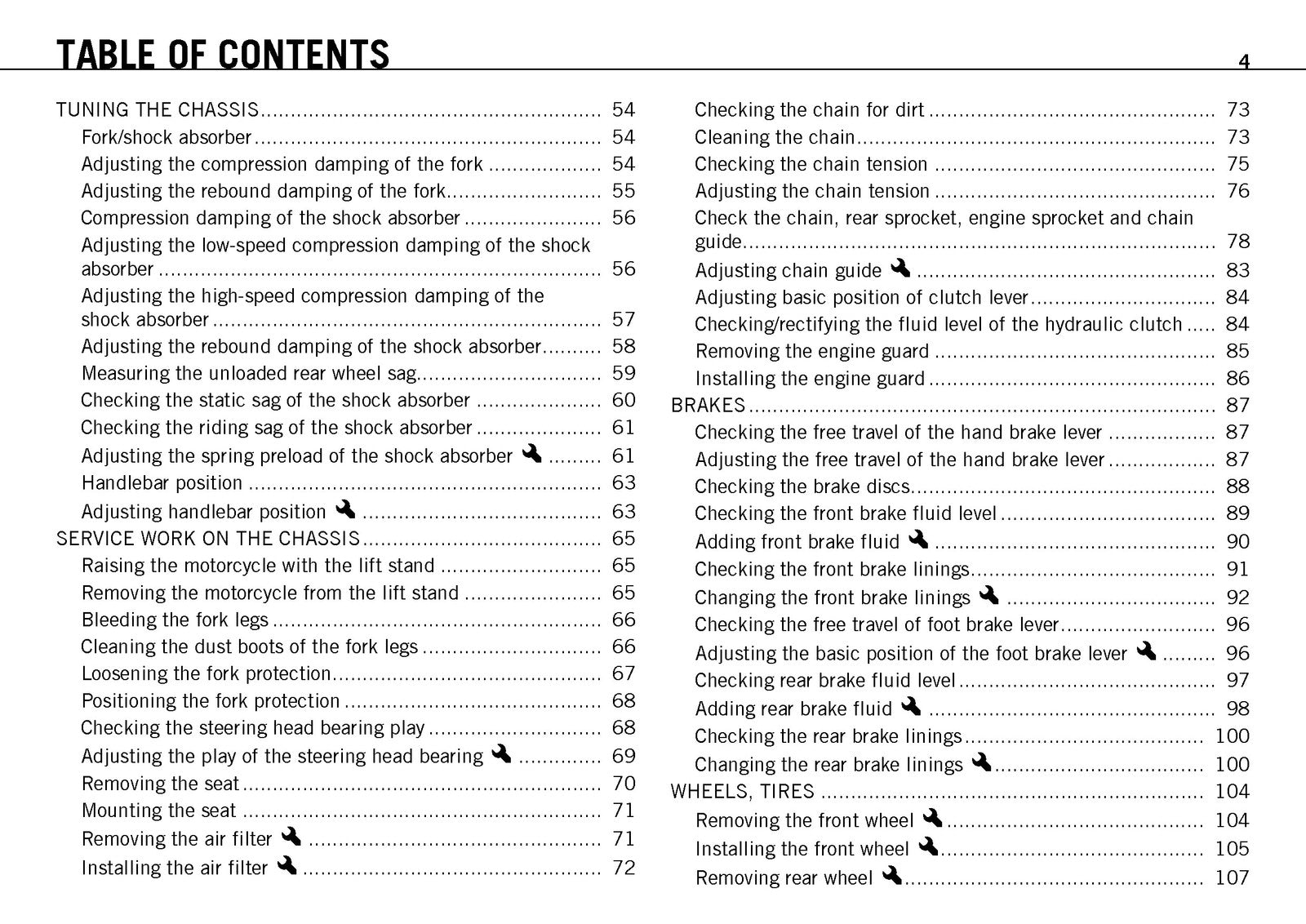 HUSQVARNA 690 Enduro R EU Owners Manual 2011 - STEEL WIRE BOUND - TOUGH COVERS