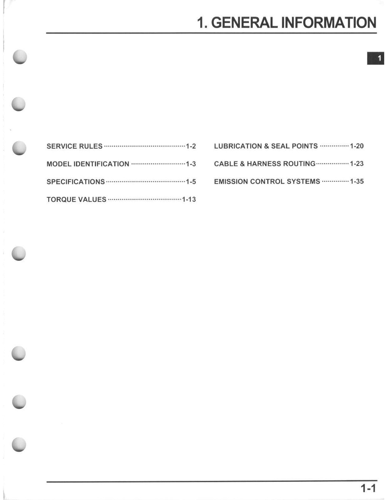 HONDA Rancher 420 TRX420 ATV Service Manual 2014 - BOUND - COVERS - XL FOLDOUTS