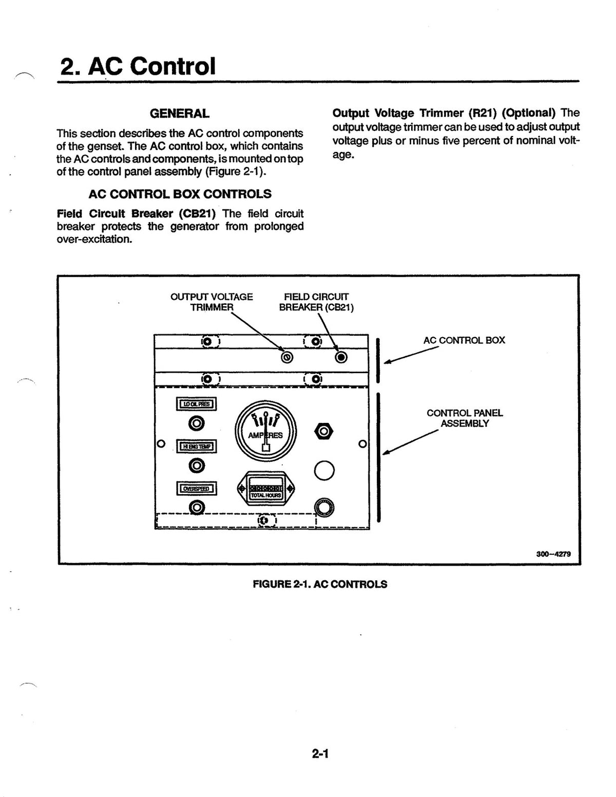 ONAN JB JCA JCB Generator Set Service Manual 1994 - WIRE BOUND - TOUGH COVERS