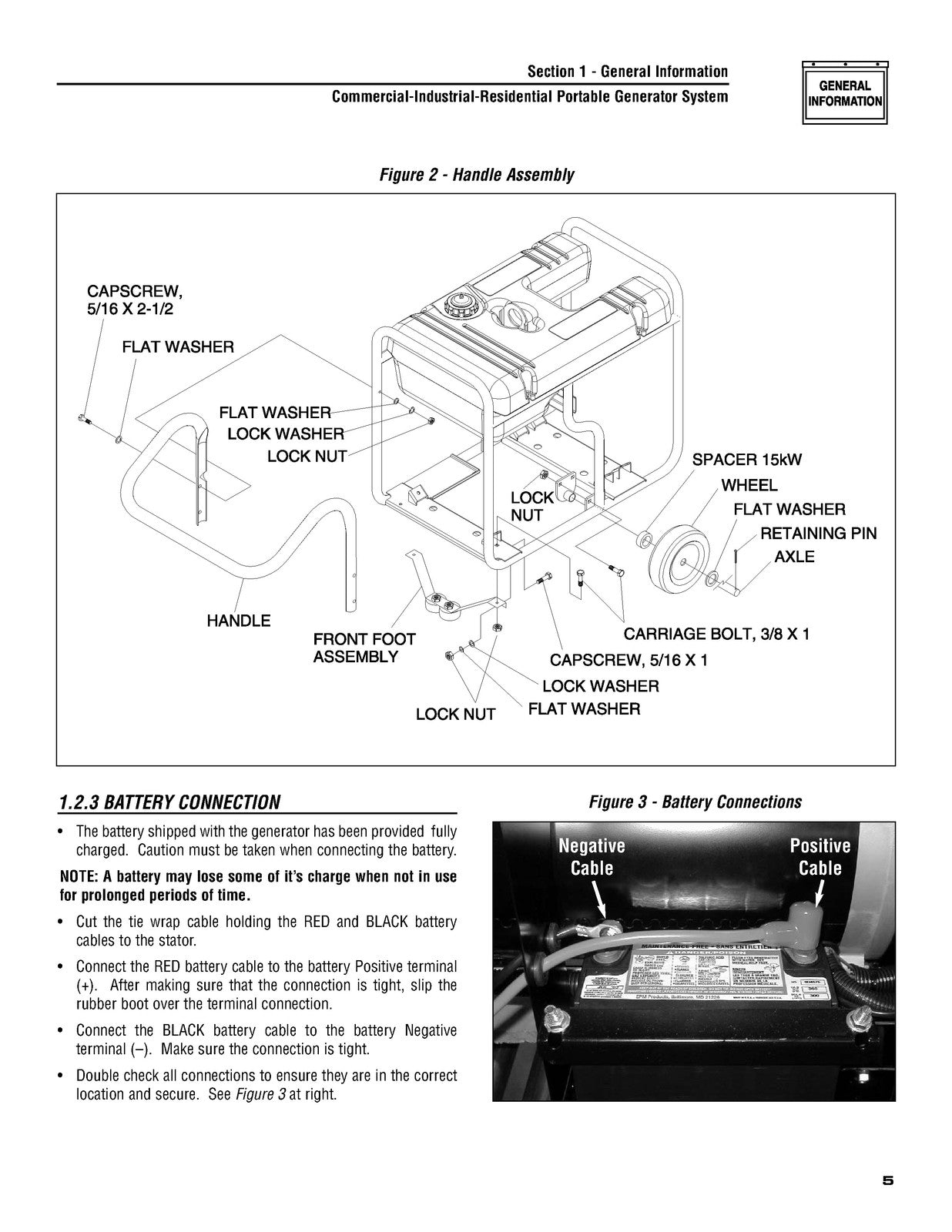 GUARDIAN Ultra Source Portable Generator 004582-2 Owners Manual - WIRE BOUND