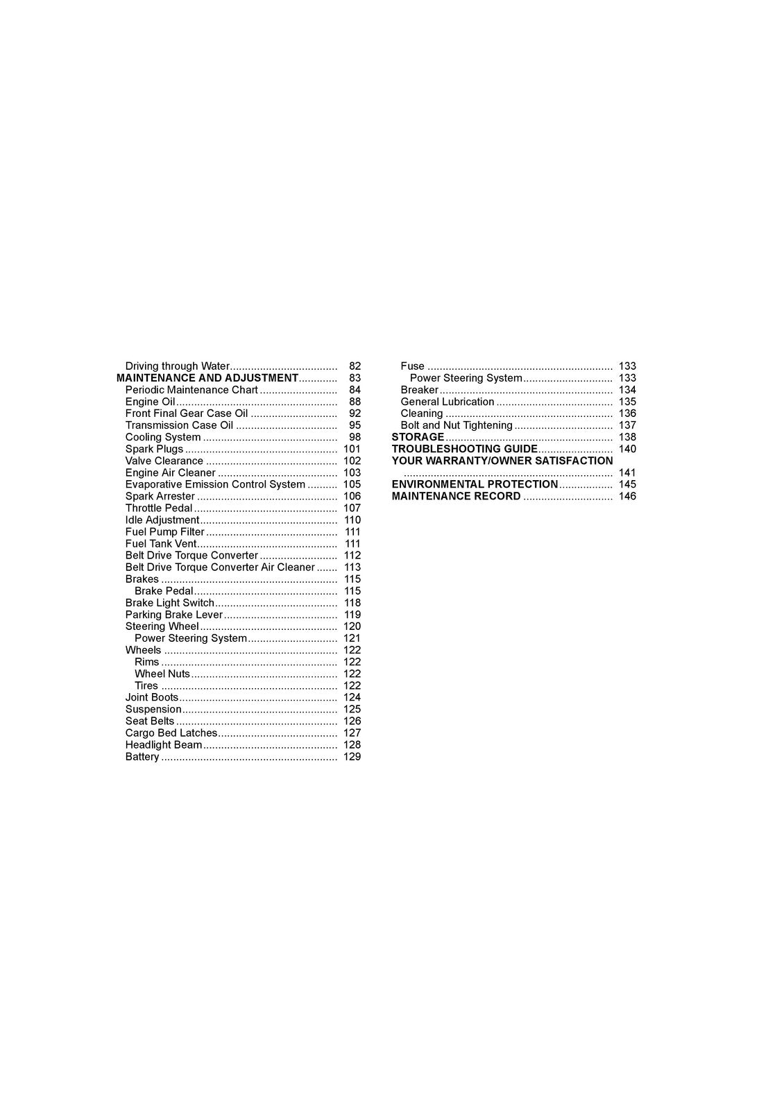 KAWASAKI Mule 4010 Trans4x4 Camo Owners Manual 2016 - WIRE BOUND - TOUGH COVERS