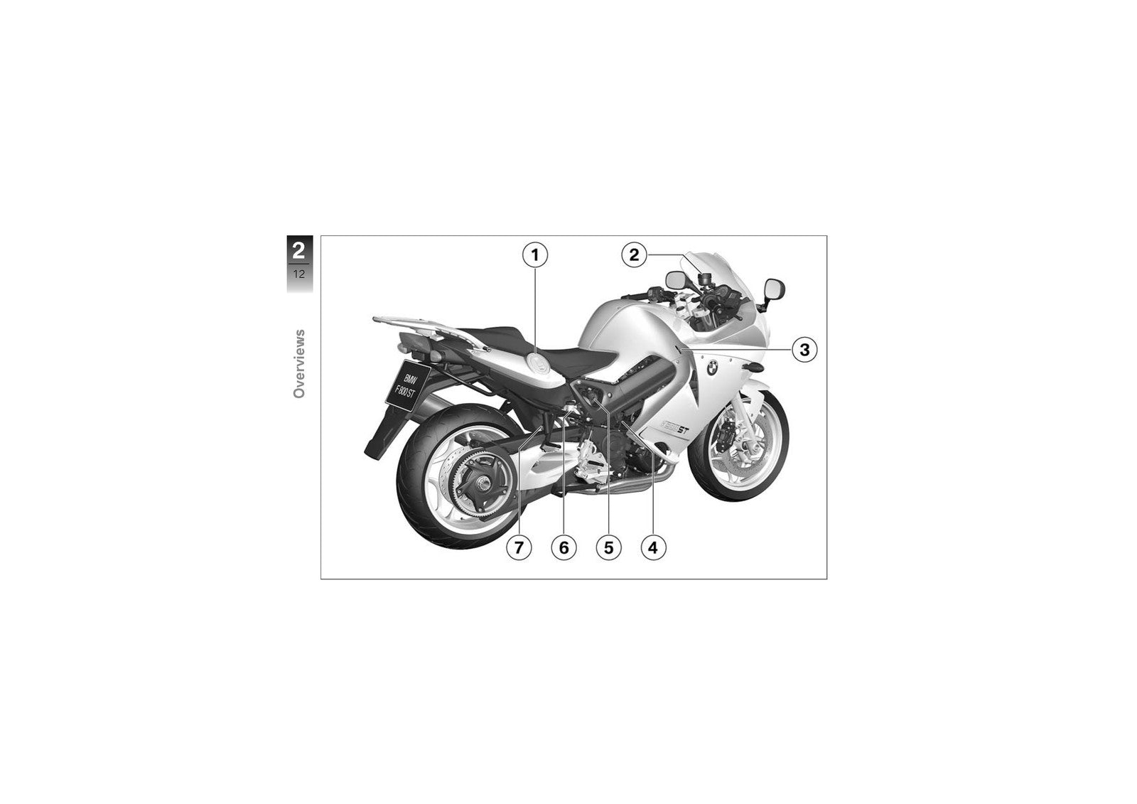 BMW F 800 ST Motorcycle Owners Manual 2009 - STEEL WIRE BOUND - TOUGH COVERS