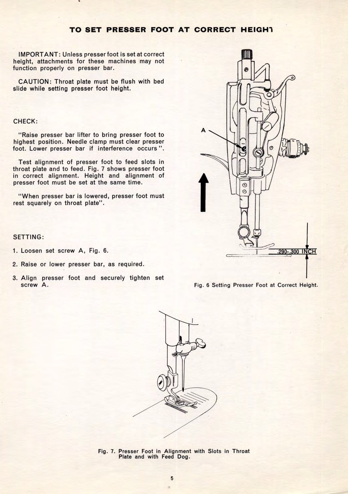SINGER 237 Sewing Machine Service Manual - STEEL WIRE BOUND - PROTECTIVE COVERS