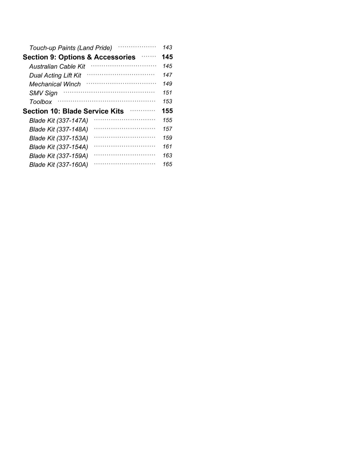 LAND PRIDE RC4710 Rotary Cutters Parts Manual 2026 - WIRE BOUND - TOUGH COVERS