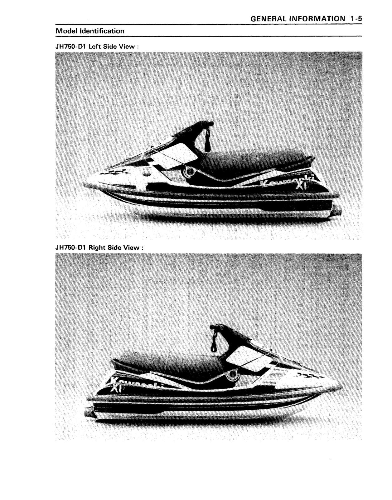 KAWASAKI Jet Ski XiR Watercraft Service Manual - STEEL WIRE BOUND - TOUGH COVERS
