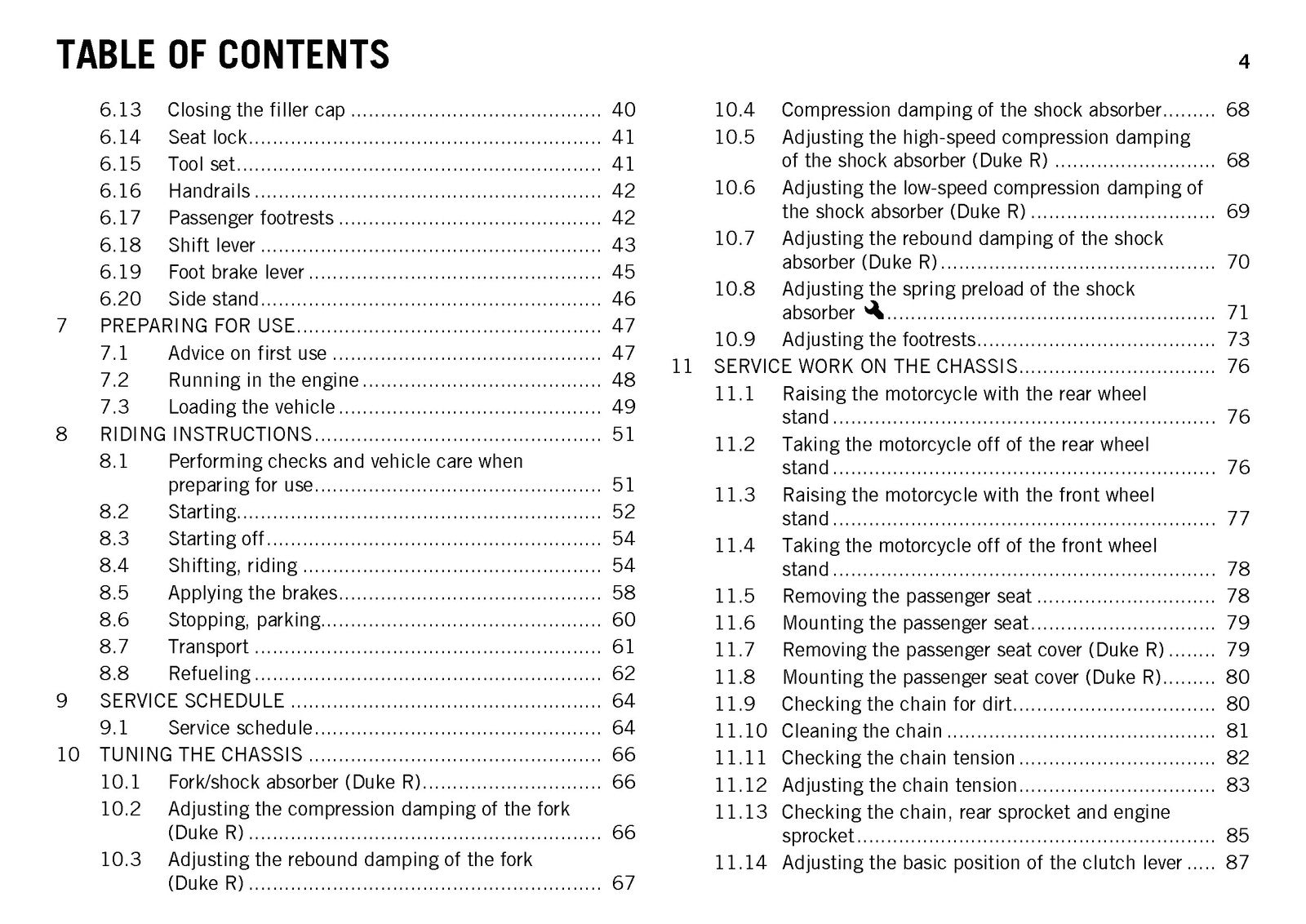KTM 690 Duke 690 Duke R Owners Manual 2013 - STEEL WIRE BOUND - TOUGH COVERS