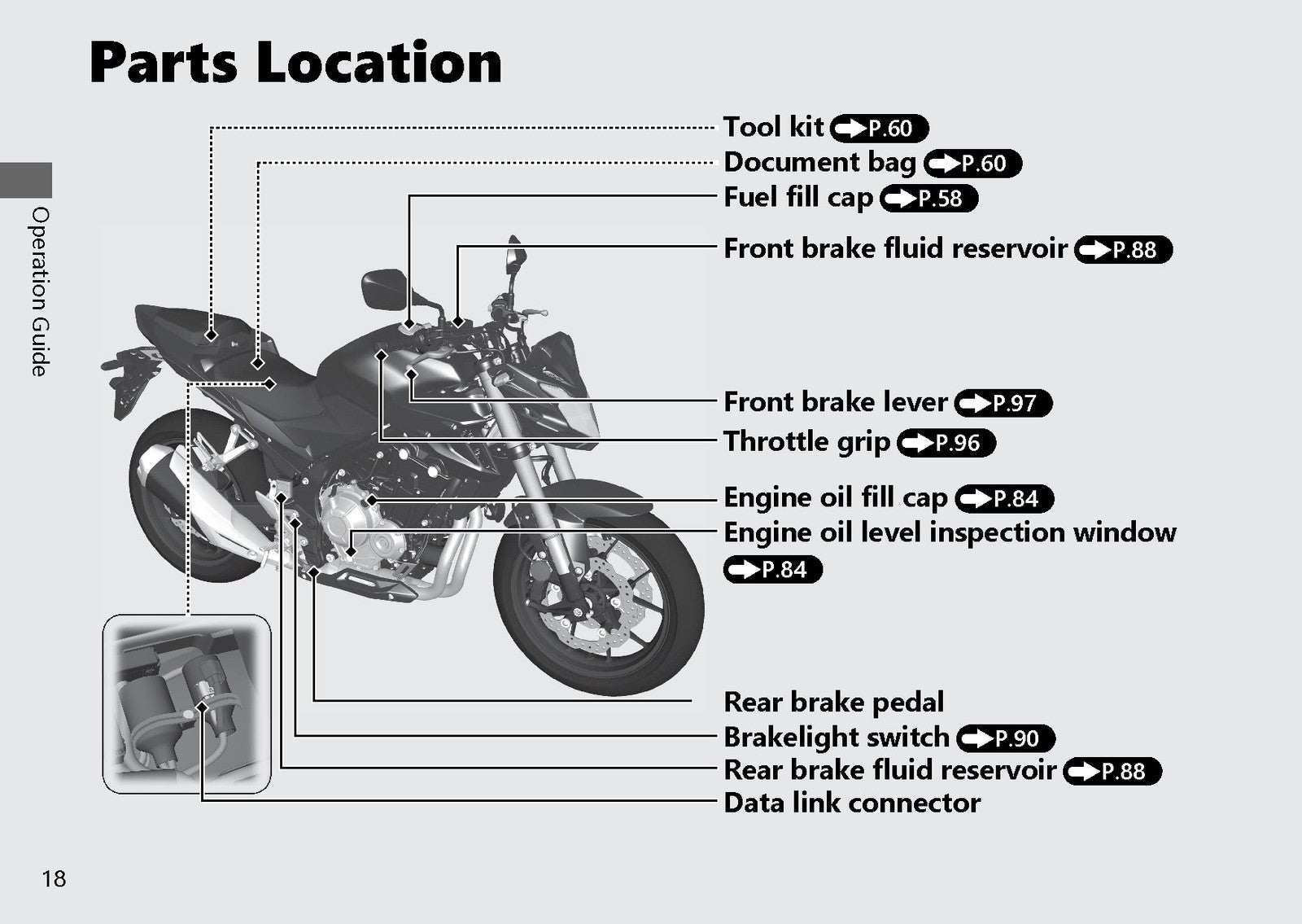 HONDA CB500F Motorcycle Owners Manual 2021 - STEEL WIRE BOUND - TOUGH COVERS