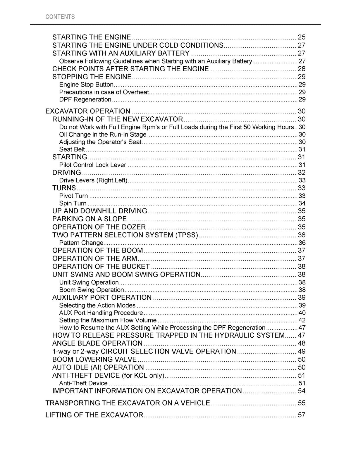 KUBOTA KX080-4 Excavator Workshop & Operators Manual BUNDLE - WIRE BOUND