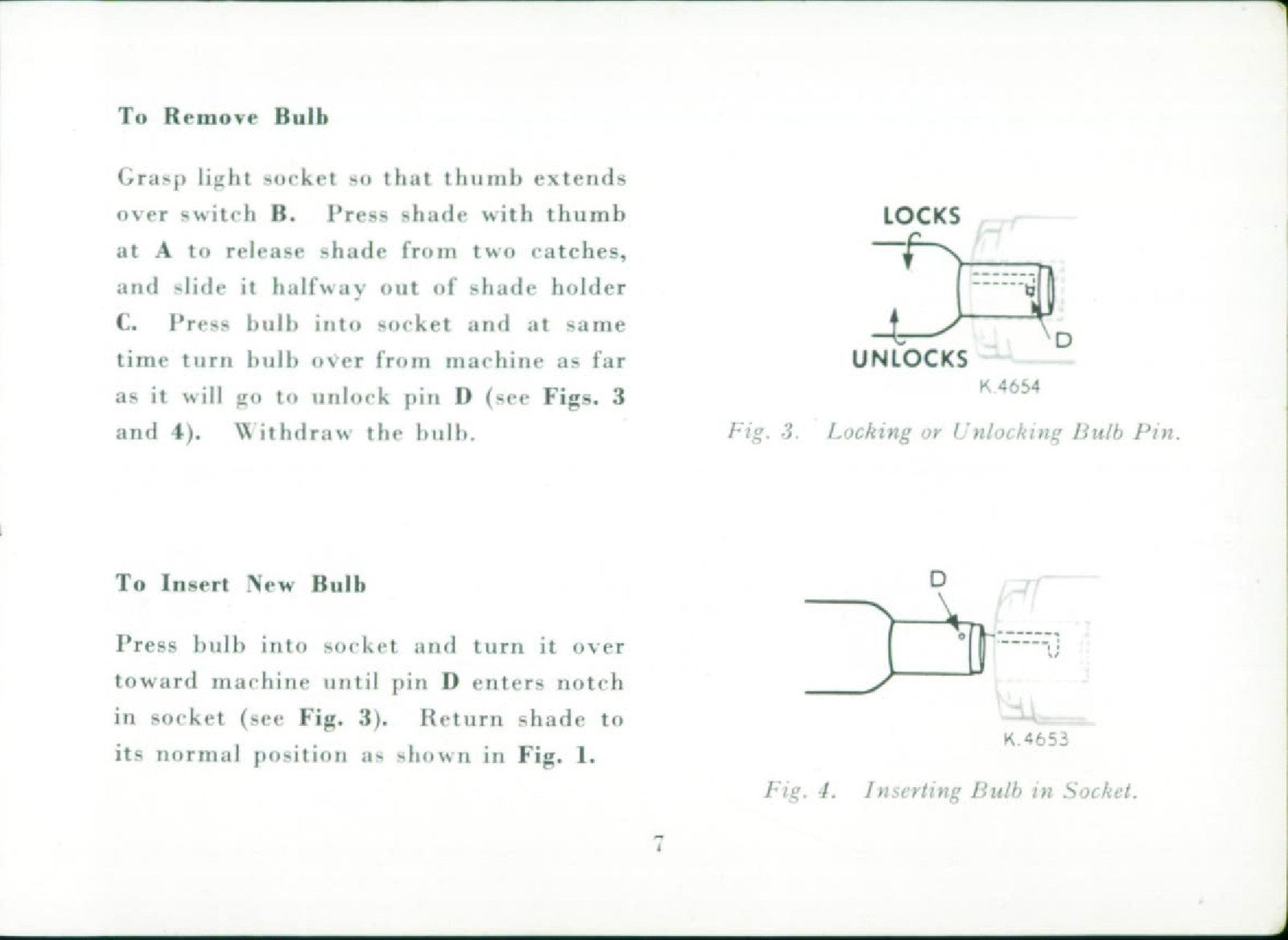 SINGER 15K110 15K111 15K112 Sewing Machine Instructions Manual - WIRE BOUND