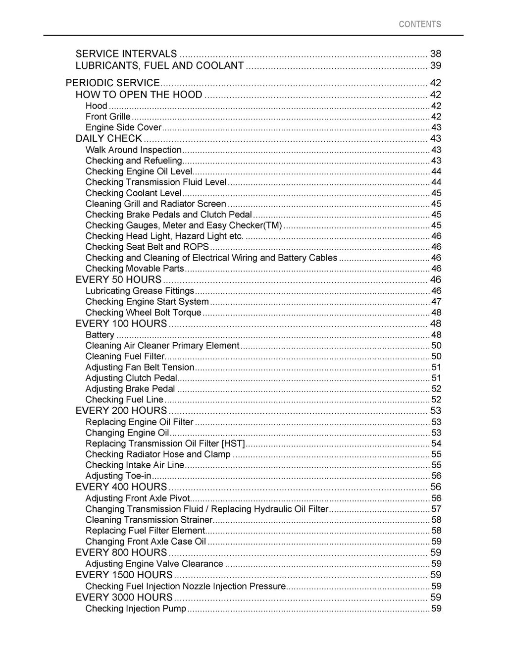 KUBOTA B3200 B3300SU OPERATORS MANUAL - STEEL WIRE BOUND - TOUGH COVERS
