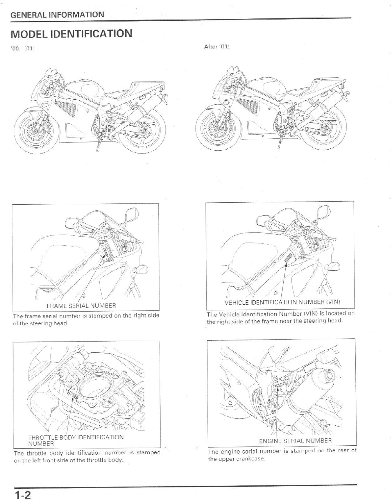 HONDA RVT1000R RC51 Service Manual - BOUND - COVERS - XL FOLDOUT PAGES