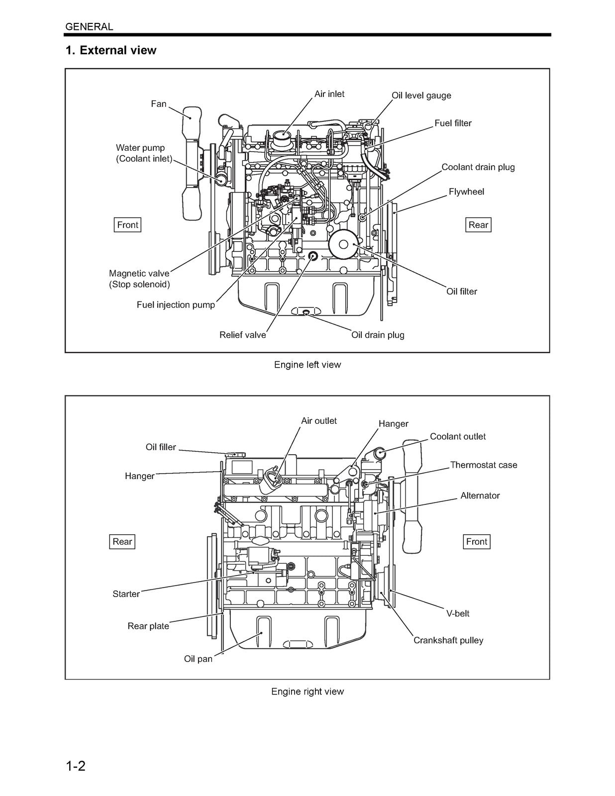 MITSUBISHI CAT S4S DIESEL ENGINE Service Manual DP20N DP35N P4000-7000 - BOUND