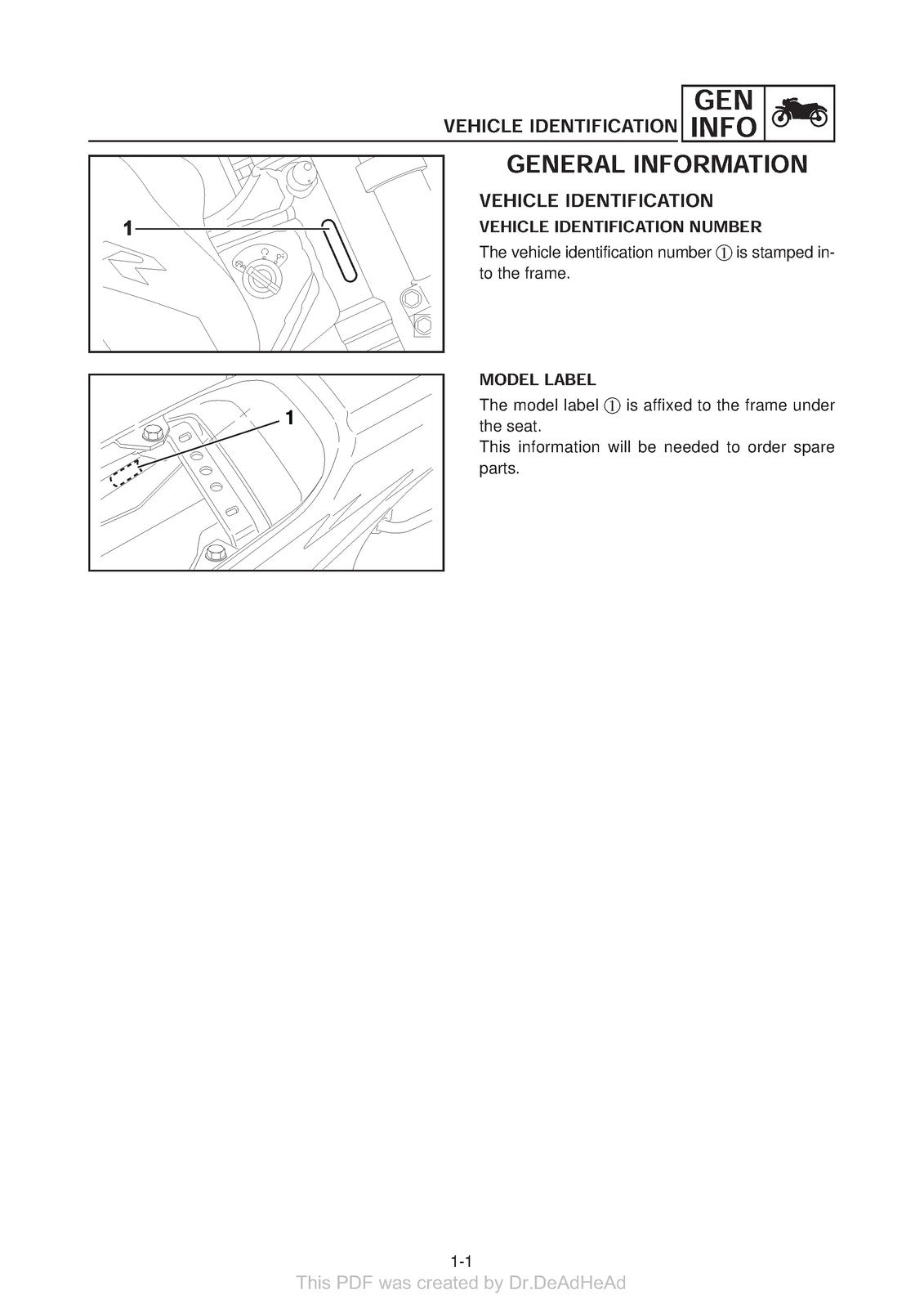 YAMAHA TT600R TT600RE Motorcycle Service Manual 2004 - WIRE BOUND - TOUGH COVERS