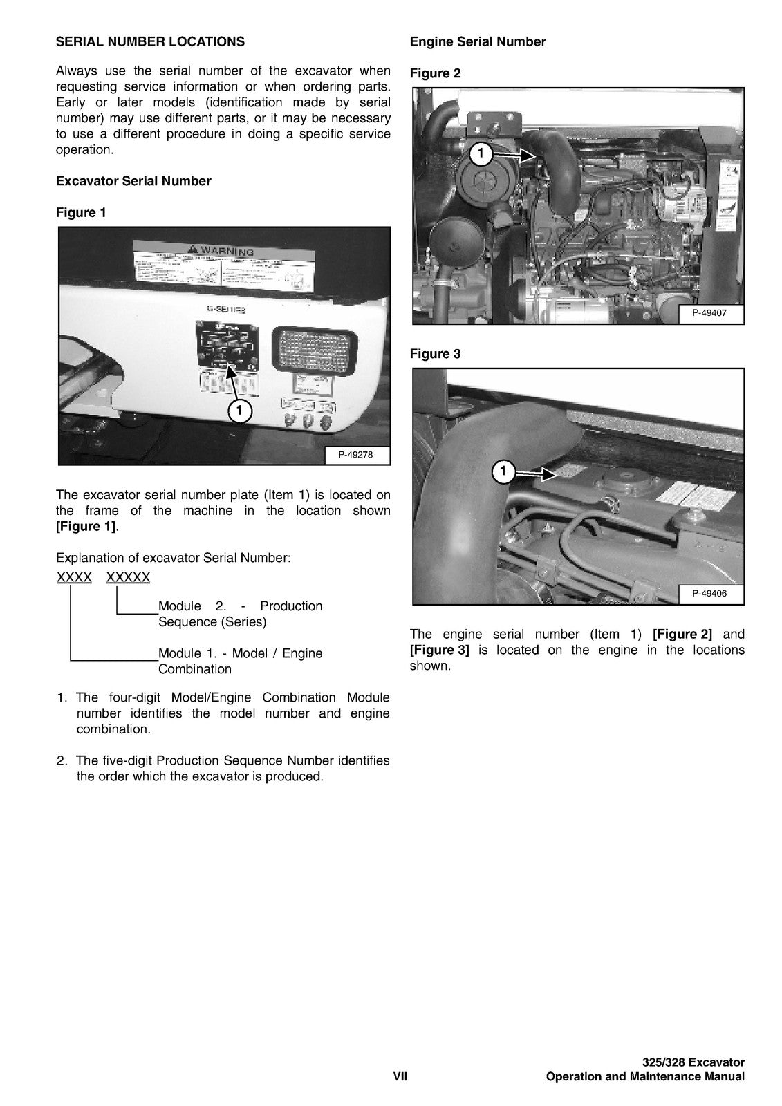 BOBCAT 325 328 G Series Excavator Operation And Maintenance Manual - WIRE BOUND