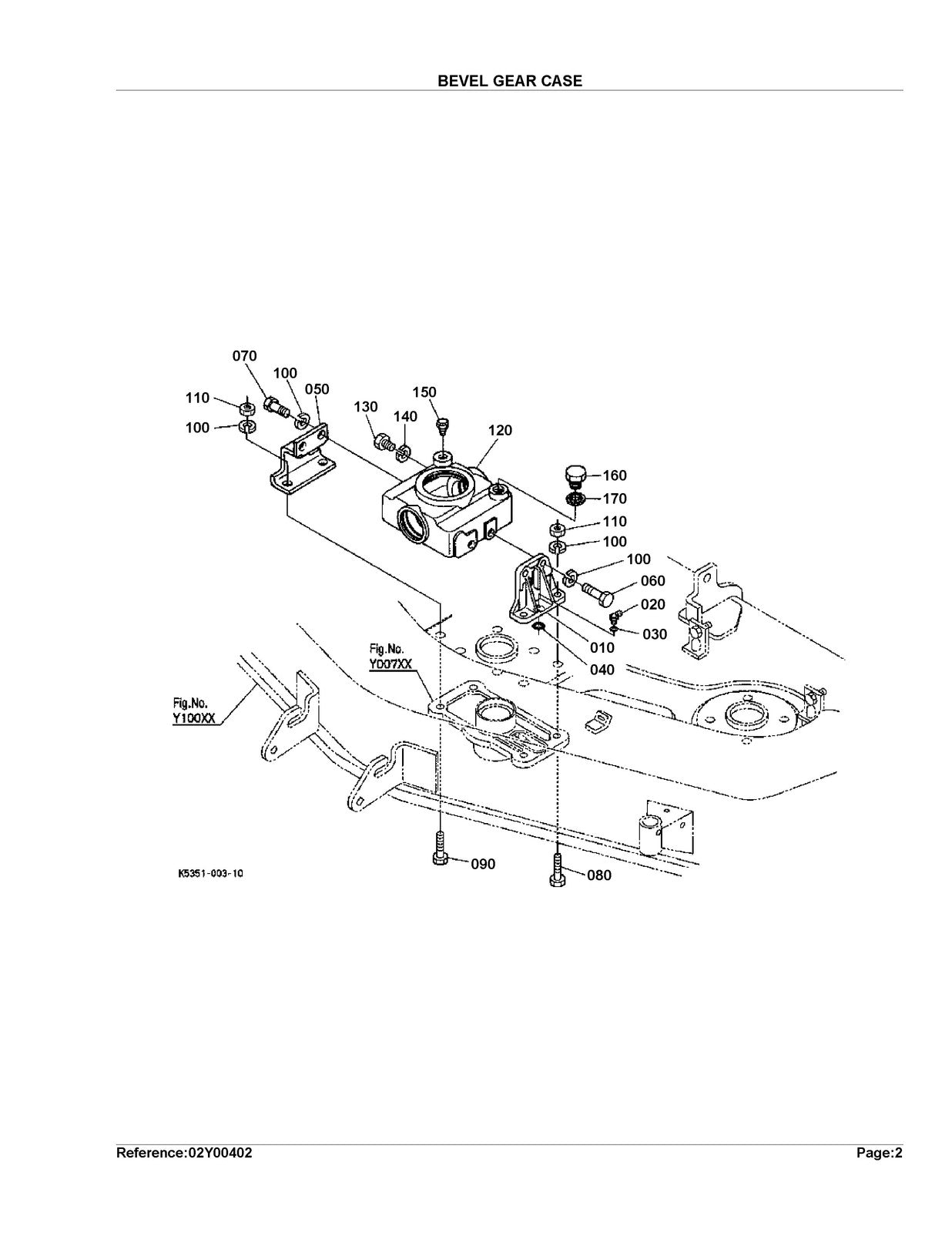 KUBOTA RCK54-15BX Parts Manual - STEEL WIRE BOUND - PROTECTIVE COVERS