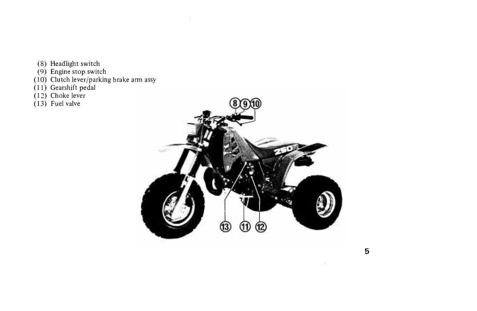 HONDA ATC250R All Terrain Cycle Owners Manual 1985 - WIRE BOUND - TOUGH COVERS