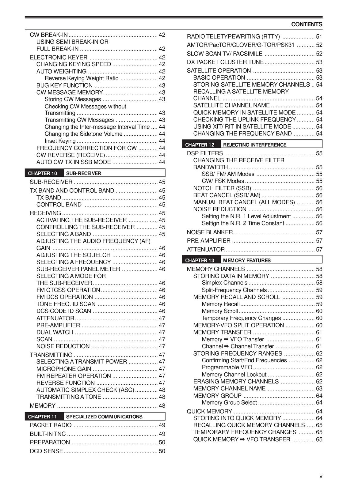 KENWOOD TS-2000 TS-2000X TS-B2000 Transceiver Instruction Manual - WIRE BOUND