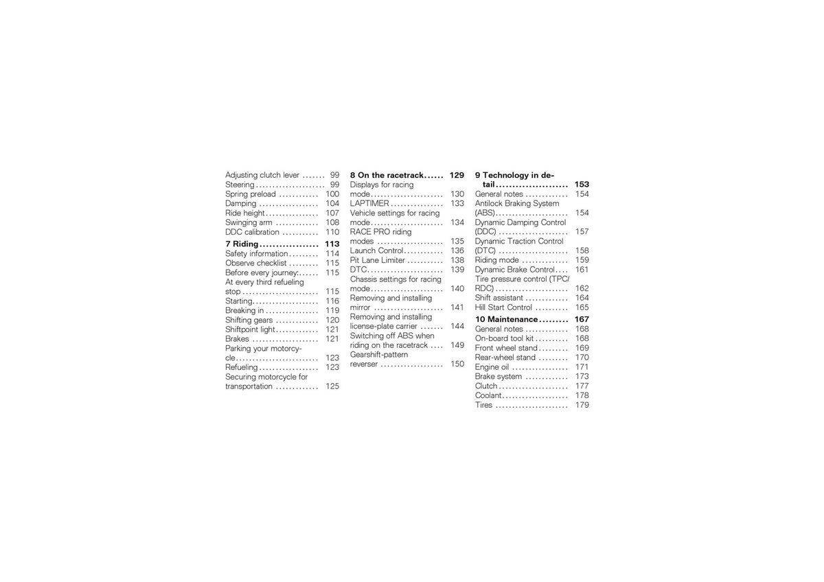 BMW S1000RR Motorcycle Riders Manual 2019 - STEEL WIRE BOUND - PROTECTIVE COVERS