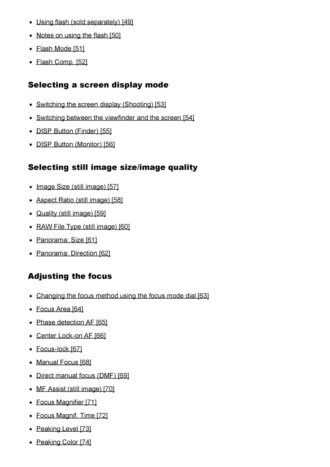 SONY DSC-RX1RM2 Digital Still Camera How To Use Manual - WIRE BOUND - COVERS