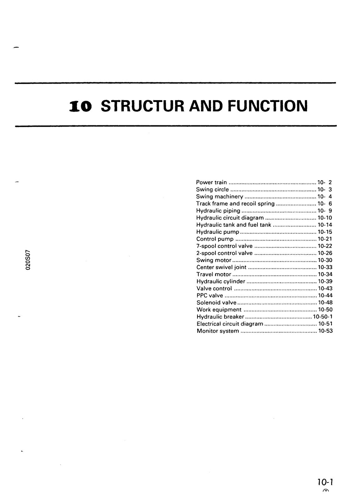 KOMATSU PC25-1/30-7/40-7/45-1 & PC30R-8/35R-8/40R-8/45R-8 Service Manual BUNDLE