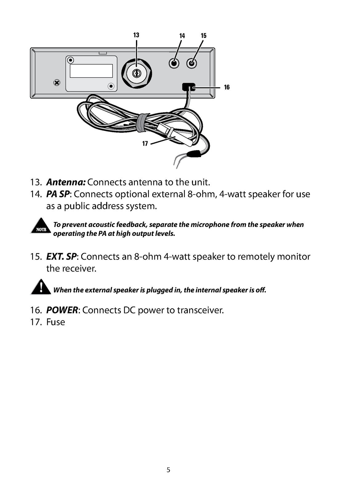 UNIDEN Bearcat 680 CB Radio Owners Manual - STEEL WIRE BOUND - TOUGH COVERS