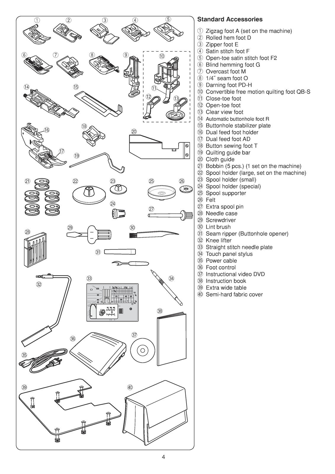 JANOME Horizon Memory Craft Special Edition 8900QCP Instruction Manual - BOUND