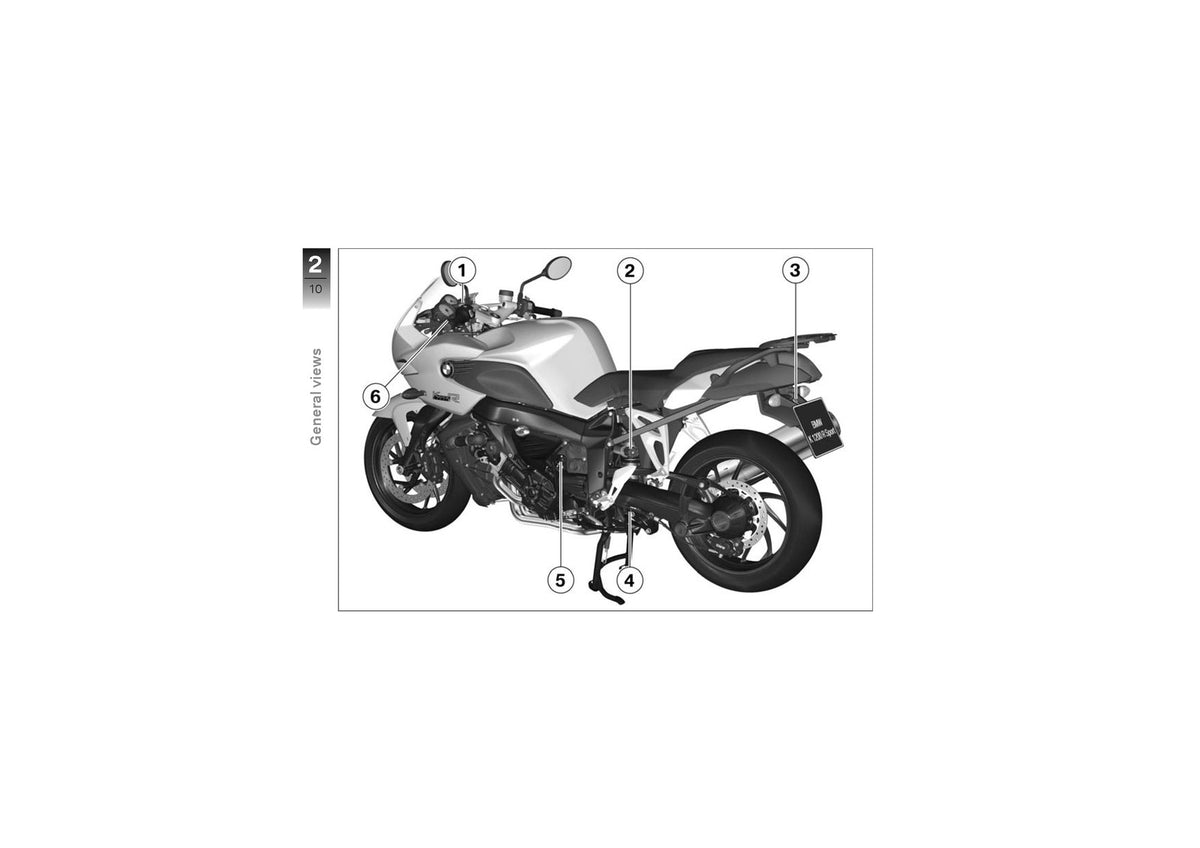 BMW K1200R Sport Riders Manual 2006 - STEEL WIRE BOUND - PROTECTIVE COVERS