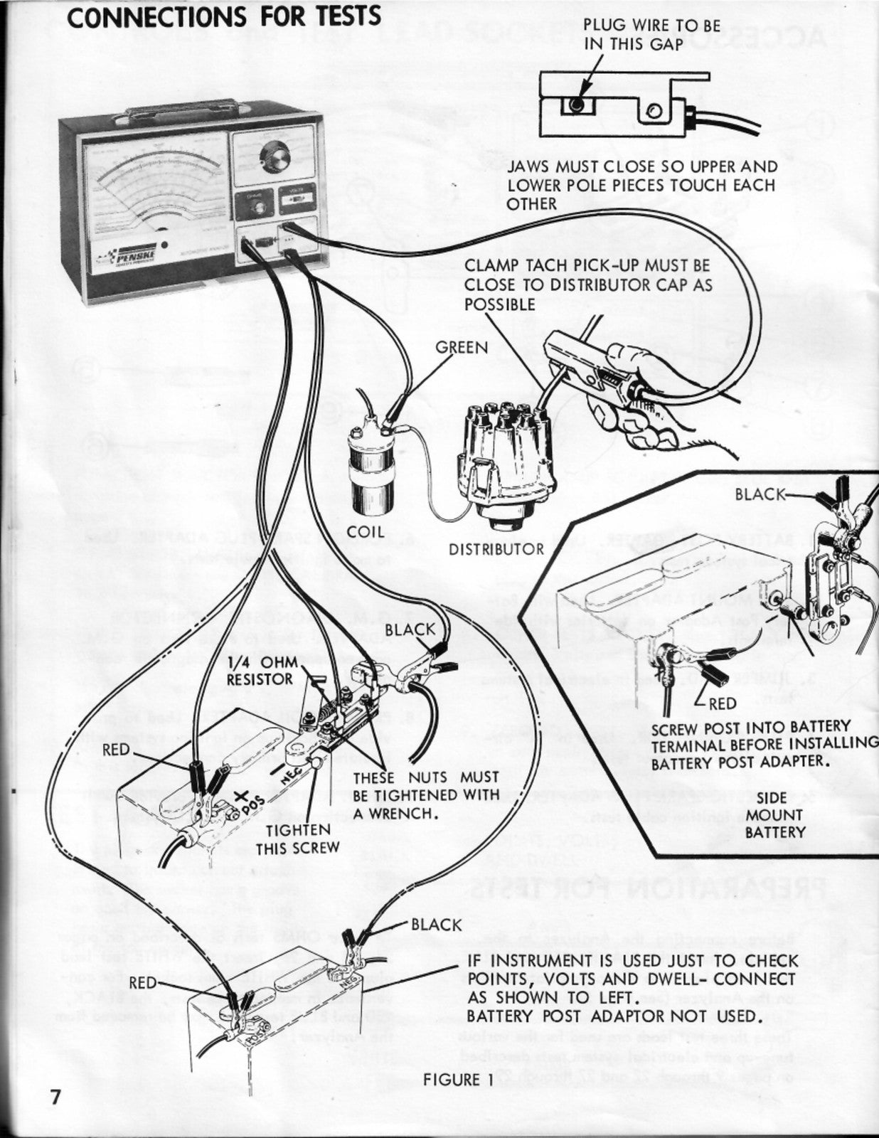 SEARS 16121042 Automotive Analyzer Owners Manual - WIRE BOUND - TOUGH COVERS