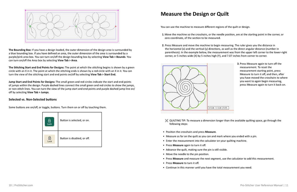 PRO STITCHER Connect Reference Manual - WIRE BOUND - TOUGH COVERS