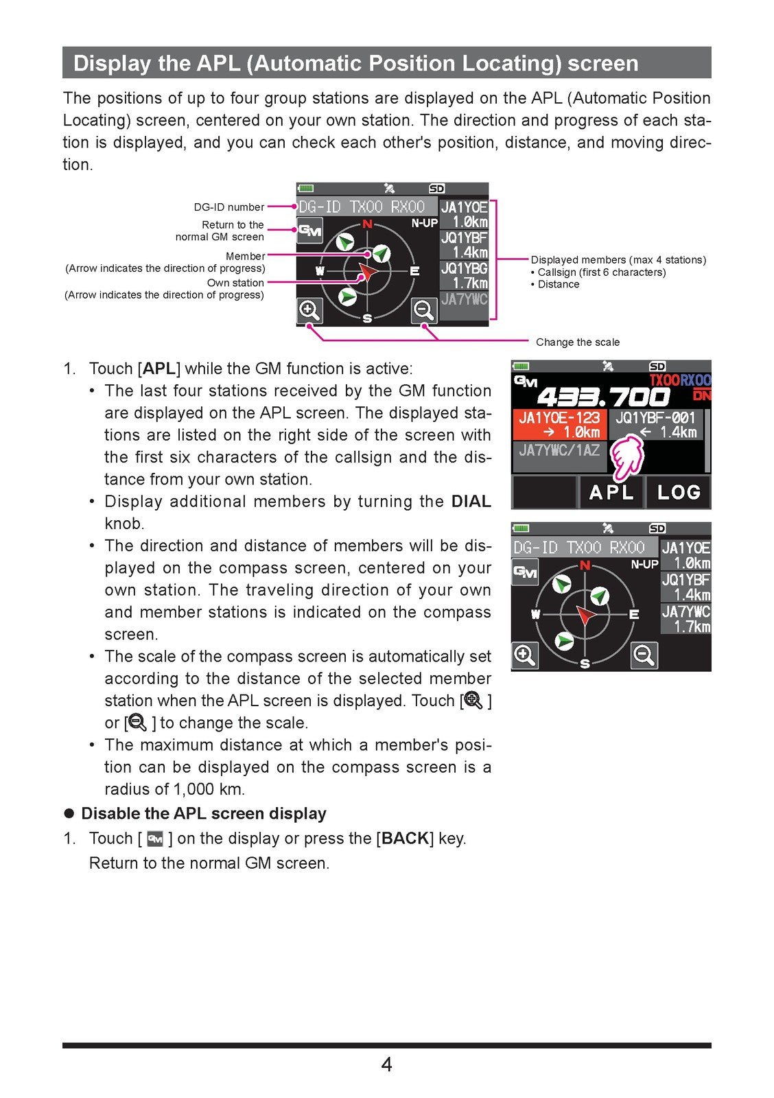 YAESU FT5DR FT5DE Dual Band Digital Transceiver GM Function Manual - WIRE BOUND