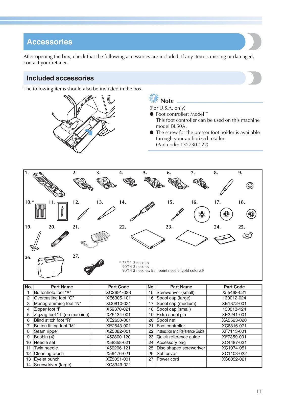 BABY LOCK BL50A Instruction And Reference Guide Manual - WIRE BOUND - COVERS