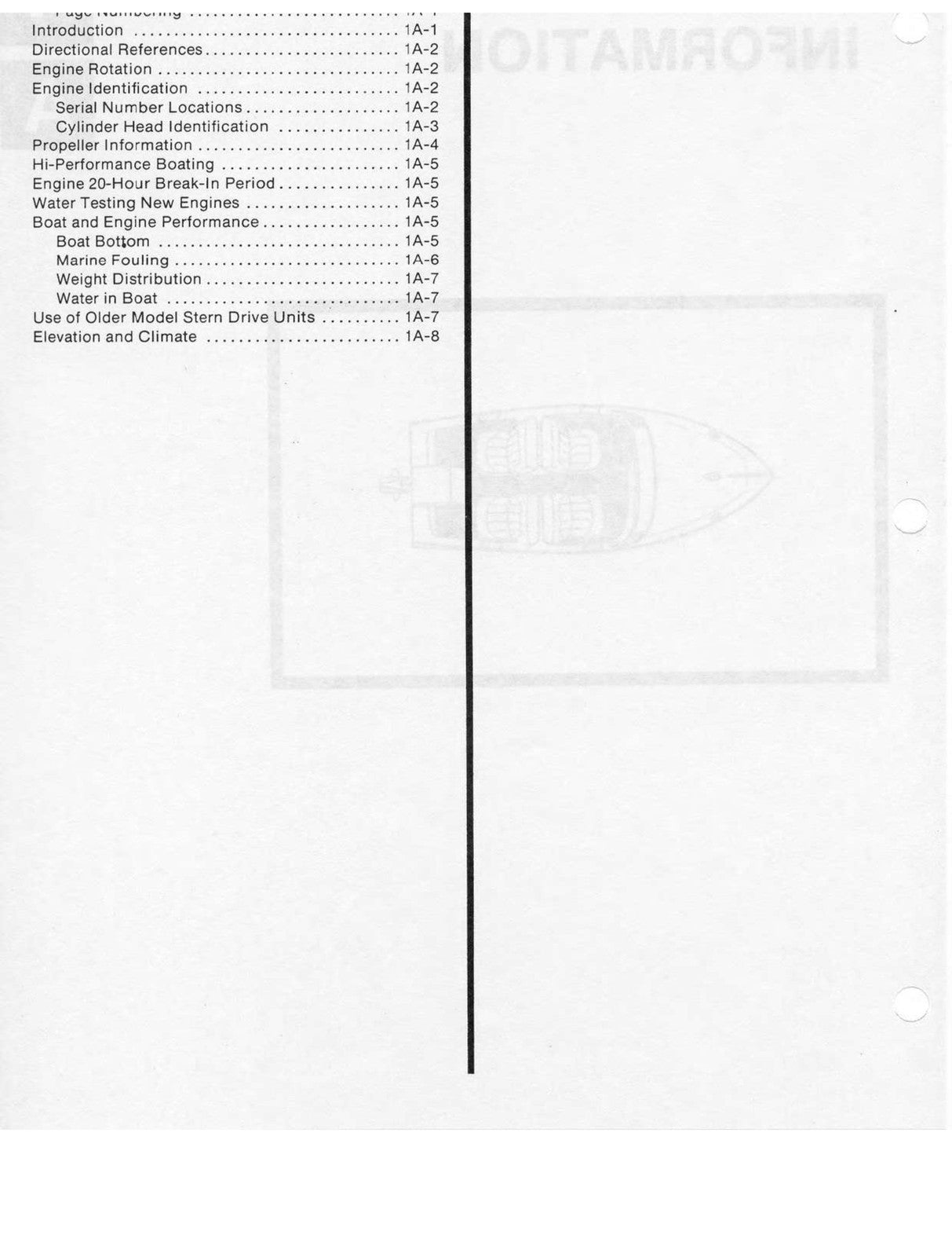 MERCURY MERCRUISER GM V-6 229 262 MCM 185R 185MR 205MR Service Manual 1994