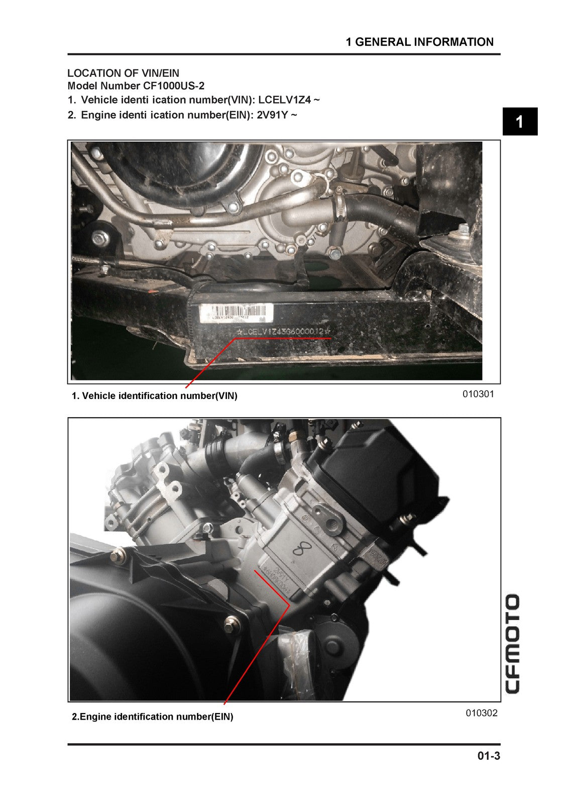 CFMOTO Z-Force 1000 CF1000US-2 Service Manual 2018-2019, BOUND, COVERS, FOLDOUTS
