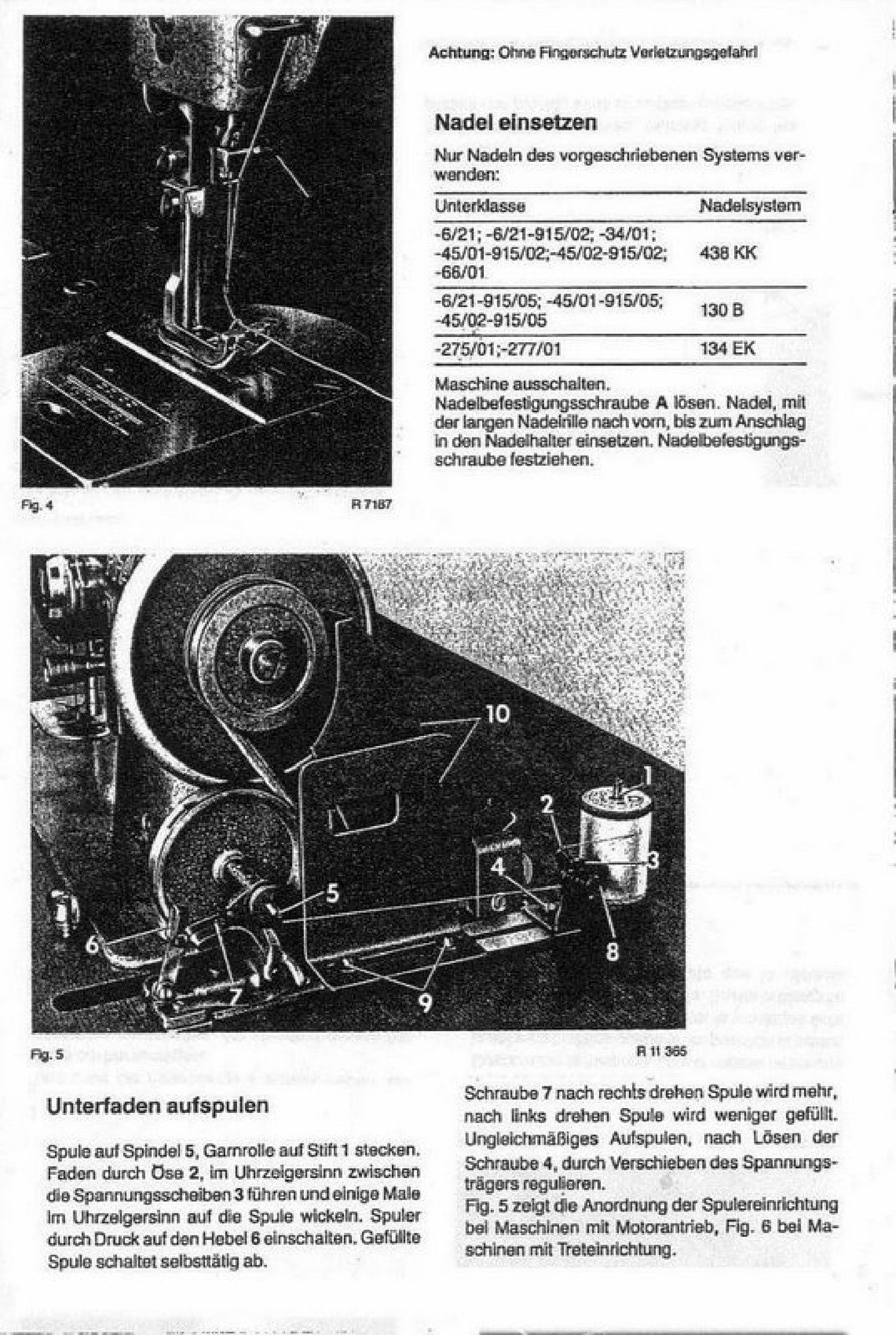 PFAFF 138 Sewing Machine Instruction Manual - STEEL WIRE BOUND - TOUGH COVERS