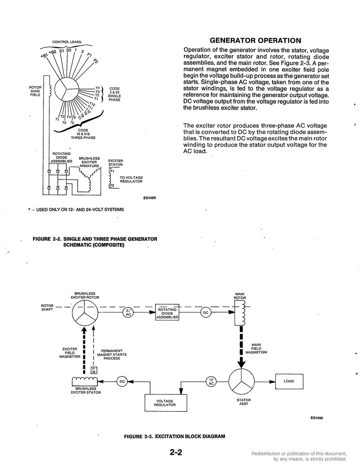 ONAN MDL3 MDL4 MDL6 Marine Genset Service Manual 1991 - WIRE BOUND - COVERS