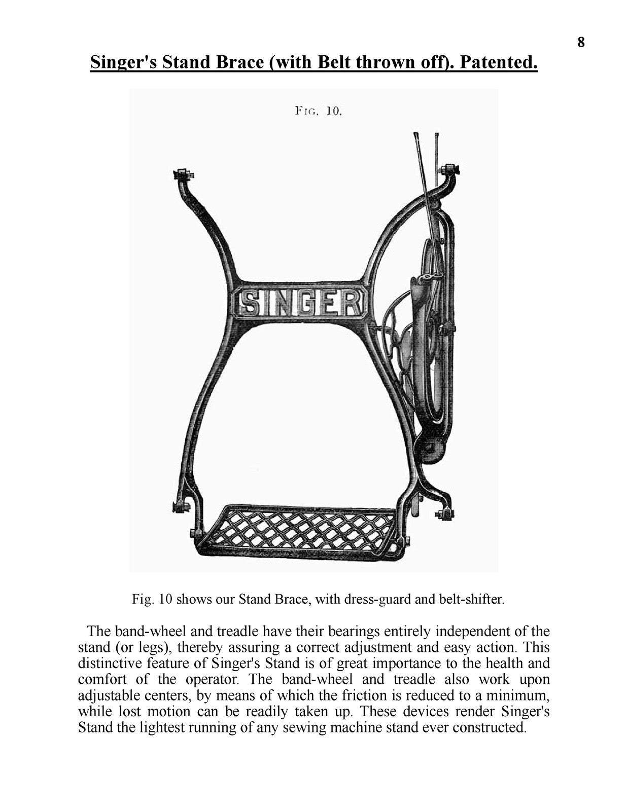 SINGER 48K Sewing Machine Instructions Manual 1900 - WIRE BOUND - TOUGH COVERS