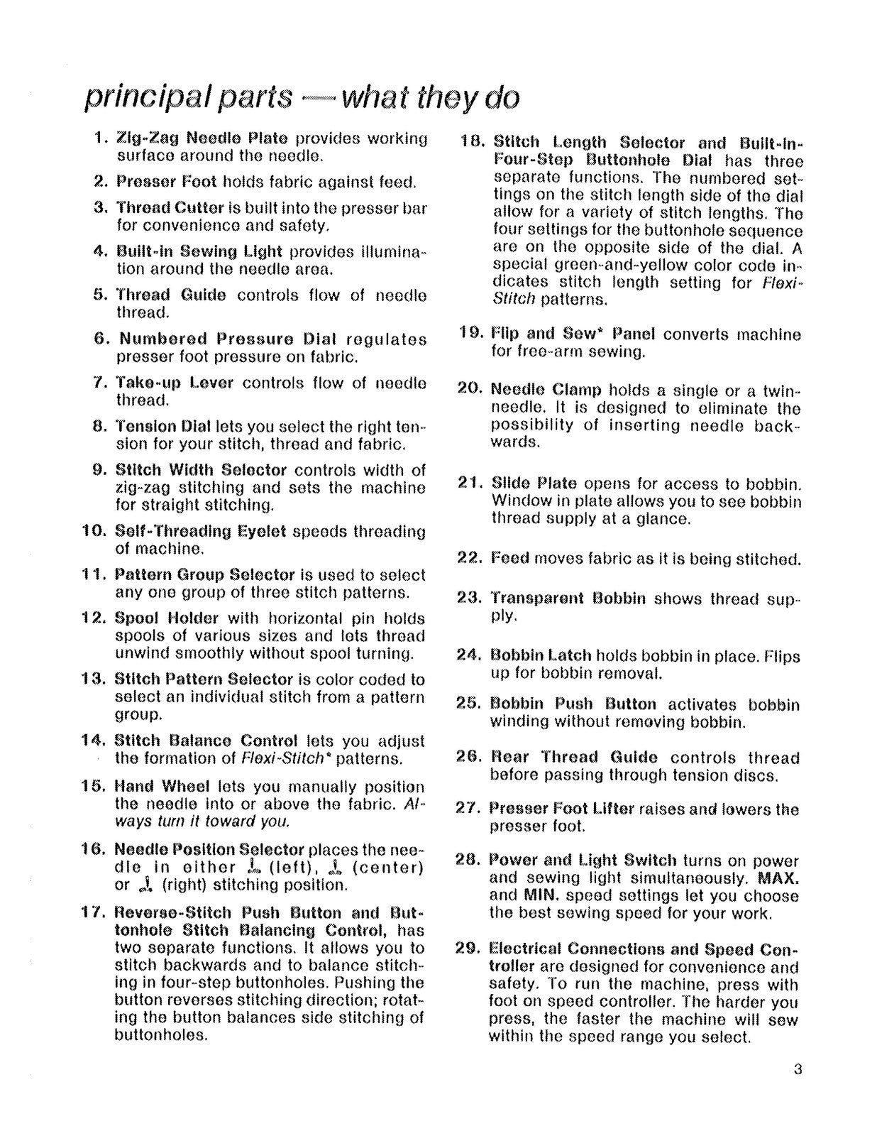 SINGER 290 Sewing Machine Instruction Manual - STEEL WIRE BOUND - TOUGH COVERS
